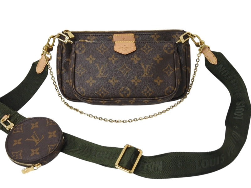 極美品 LOUIS VUITTON ルイヴィトン ミュルティポシェット アクセ