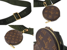 画像をギャラリービューアに読み込む, 極美品 LOUIS VUITTON ルイヴィトン ミュルティポシェット アクセソワール カーキ ショルダーバッグ モノグラム M44813 中古 4b002765