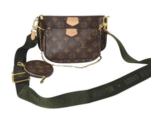 極美品 LOUIS VUITTON ルイヴィトン ミュルティポシェット アクセ