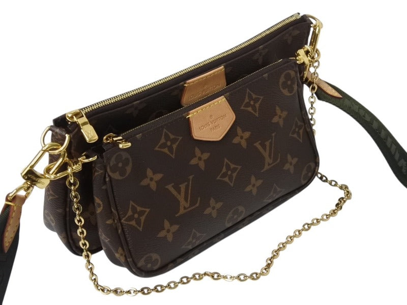 極美品 LOUIS VUITTON ルイヴィトン ミュルティポシェット アクセ