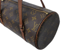 Load image into Gallery viewer, LOUIS VUITTON ルイヴィトン パピヨン26 ハンドバッグ M51386 モノグラム PVC レザー ブラウン ゴールド金具 美品 中古 4b002767