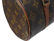Load image into Gallery viewer, LOUIS VUITTON ルイヴィトン パピヨン26 ハンドバッグ M51386 モノグラム PVC レザー ブラウン ゴールド金具 美品 中古 4b002767