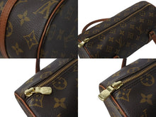 Load image into Gallery viewer, LOUIS VUITTON ルイヴィトン パピヨン26 ハンドバッグ M51386 モノグラム PVC レザー ブラウン ゴールド金具 美品 中古 4b002767
