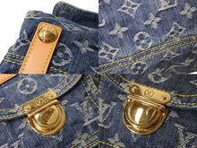 画像をギャラリービューアに読み込む, 極美品 LOUIS VUITTON ルイヴィトン モノグラムデニム バギーPM ショルダーバッグ ワンショルダー M95049 インディゴブルー 中古 4b002768