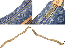 画像をギャラリービューアに読み込む, 極美品 LOUIS VUITTON ルイヴィトン モノグラムデニム バギーPM ショルダーバッグ ワンショルダー M95049 インディゴブルー 中古 4b002768