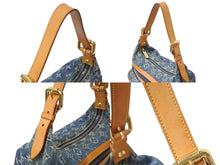 画像をギャラリービューアに読み込む, 極美品 LOUIS VUITTON ルイヴィトン モノグラムデニム バギーPM ショルダーバッグ ワンショルダー M95049 インディゴブルー 中古 4b002769