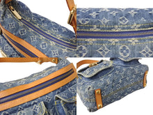 画像をギャラリービューアに読み込む, 極美品 LOUIS VUITTON ルイヴィトン モノグラムデニム バギーPM ショルダーバッグ ワンショルダー M95049 インディゴブルー 中古 4b002769