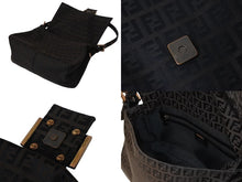 画像をギャラリービューアに読み込む, 極美品 FENDI フェンディ ズッキーノ マンマバケット キャンバス ワンショルダーバッグ ブラウン ピンクゴールド金具 8BR001 中古 4b002783