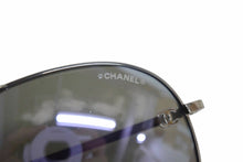 画像をギャラリービューアに読み込む, CHANEL シャネル ティアドロップ サングラス 4189-T-Q c.124/25 サイズ59□14 135 ココマーク パープル 美品 中古 4b002788