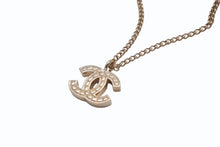 Load image into Gallery viewer, 極美品 CHANEL シャネル ココマーク ネックレス 重量約6.8g 07V刻印 全長約42.5cm メタル GP ゴールド 中古 4b002792