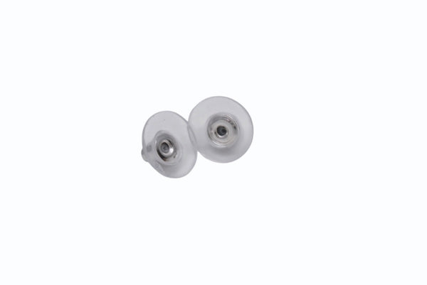 CHANEL Cocomark earrings Weight approx. 3.1g 05C engraved Rhinestone Metal Silver Clear For both ears Good condition Used 4b002794