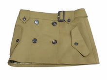 Load image into Gallery viewer, MIUMIU ミュウミュウ ウールミニスカート MG2124 サイズ36 ギャバジン バックロゴパッチ ブラウン 24SS 美品 中古 4b002803