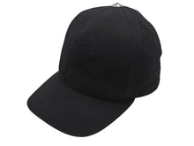 画像をギャラリービューアに読み込む, CHROME HEARTS クロムハーツ キャップ ブラック 016-093873 コットン ポリウレタン シルバー one size 美品 中古 4b002804