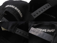 画像をギャラリービューアに読み込む, CHROME HEARTS クロムハーツ キャップ ブラック 016-093873 コットン ポリウレタン シルバー one size 美品 中古 4b002804