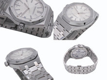 画像をギャラリービューアに読み込む, 極美品 AUDEMARS PIGUET オーデマピゲ ロイヤル オーク 5510ST.OO.1320ST.03 50th anniversary 時計 ホワイト 中古 4b002806