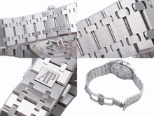 画像をギャラリービューアに読み込む, 極美品 AUDEMARS PIGUET オーデマピゲ ロイヤル オーク 5510ST.OO.1320ST.03 50th anniversary 時計 ホワイト 中古 4b002806