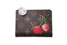 画像をギャラリービューアに読み込む, 新品未使用 LOUIS VUITTON ルイヴィトン モノグラム ポルトフォイユ リサ 新作 二つ折り財布 M13420 村上隆 ブラウン 中古 4b002809