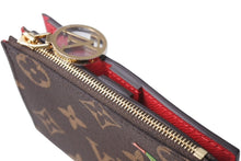 画像をギャラリービューアに読み込む, 新品未使用 LOUIS VUITTON ルイヴィトン モノグラム ポルトフォイユ リサ 新作 二つ折り財布 M13420 村上隆 ブラウン 中古 4b002809