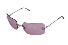 Load image into Gallery viewer, 極美品 CHANEL シャネル リムレス サングラス アイウェア 4017 c.124/76 サイズ62□17 120 ココマーク ピンク 中古 4b002813