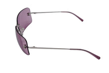 Load image into Gallery viewer, 極美品 CHANEL シャネル リムレス サングラス アイウェア 4017 c.124/76 サイズ62□17 120 ココマーク ピンク 中古 4b002813