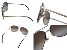 画像をギャラリービューアに読み込む, CHANEL シャネル ティアドロップ サングラス 4189-T-Q c.395/S9 サイズ59□14 135 ココマーク ブラウン グラデーション 美品 中古 4b002814