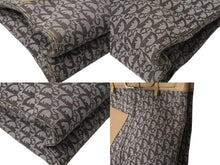 Load image into Gallery viewer, CHRISTIAN DIOR クリスチャンディオール トロッター トートバッグ BM-1001 キャンバス レザー ブラウン シルバー金具 美品 中古 4b002833