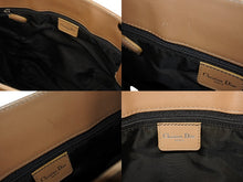 Load image into Gallery viewer, CHRISTIAN DIOR クリスチャンディオール トロッター トートバッグ BM-1001 キャンバス レザー ブラウン シルバー金具 美品 中古 4b002833