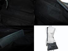 画像をギャラリービューアに読み込む, BALENCIAGA バレンシアガ ザ タウン エディターズバッグ 2WAY ショルダー ハンドバッグ グレー レザー 240579 美品 中古 4b002834