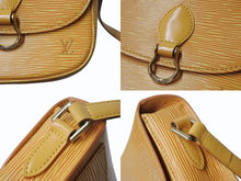 画像をギャラリービューアに読み込む, LOUIS VUITTON ルイヴィトン ミニ サンクルー ショルダーバッグ M52219 エピ レザー イエロー ゴールド金具 良品 中古 4b002842