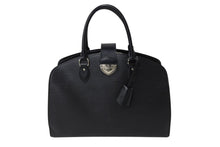 Load image into Gallery viewer, LOUIS VUITTON ルイヴィトン ポンヌフGM ハンドバッグ M59042 エピ レザー ブラック シルバー金具 美品 中古 4b002855