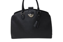 Load image into Gallery viewer, LOUIS VUITTON ルイヴィトン ポンヌフGM ハンドバッグ M59042 エピ レザー ブラック シルバー金具 美品 中古 4b002855