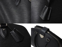Load image into Gallery viewer, LOUIS VUITTON ルイヴィトン ポンヌフGM ハンドバッグ M59042 エピ レザー ブラック シルバー金具 美品 中古 4b002855