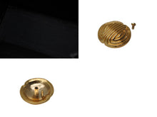 画像をギャラリービューアに読み込む, Givenchy ジバンシー ミニハンドバッグ フォーマルバッグ 4Gロゴ 付け替えロゴ付き カーフ レザー ブラック ゴールド金具 美品 中古 4b002869