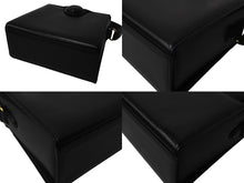 画像をギャラリービューアに読み込む, Givenchy ジバンシー ミニハンドバッグ フォーマルバッグ 4Gロゴ 付け替えロゴ付き カーフ レザー ブラック ゴールド金具 美品 中古 4b002869