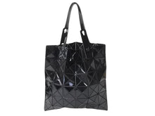 画像をギャラリービューアに読み込む, BAO BAO ISSEY MIYAKE バオバオ イッセイミヤケ LUCENT ルーセント トートバッグ BB93-AG053 ブラック 美品 中古 4b002870