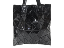 画像をギャラリービューアに読み込む, BAO BAO ISSEY MIYAKE バオバオ イッセイミヤケ LUCENT ルーセント トートバッグ BB93-AG053 ブラック 美品 中古 4b002870