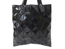 画像をギャラリービューアに読み込む, BAO BAO ISSEY MIYAKE バオバオ イッセイミヤケ LUCENT ルーセント トートバッグ BB93-AG053 ブラック 美品 中古 4b002870
