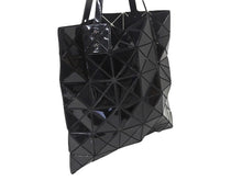 画像をギャラリービューアに読み込む, BAO BAO ISSEY MIYAKE バオバオ イッセイミヤケ LUCENT ルーセント トートバッグ BB93-AG053 ブラック 美品 中古 4b002870