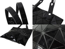 画像をギャラリービューアに読み込む, BAO BAO ISSEY MIYAKE バオバオ イッセイミヤケ LUCENT ルーセント トートバッグ BB93-AG053 ブラック 美品 中古 4b002870