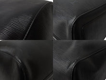 画像をギャラリービューアに読み込む, LOUIS VUITTON ルイヴィトン キーポル45 ボストンバッグ M42972 エピレザー ブラック ゴールド金具 美品 中古 4b002871