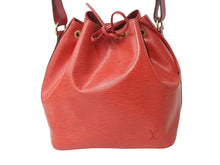 画像をギャラリービューアに読み込む, LOUIS VUITTON ルイヴィトン エピ ノエ 巾着ショルダーバッグ M44007 カスティリアンレッド レザー ゴールド金具 良品 中古 4b002881