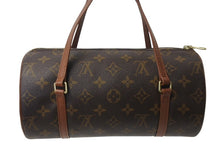 Load image into Gallery viewer, 極美品 LOUIS VUITTON ルイヴィトン パピヨン26 ハンドバッグ M51386 モノグラム PVC レザー ブラウン ゴールド金具 中古 4b002884