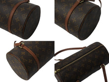 Load image into Gallery viewer, 極美品 LOUIS VUITTON ルイヴィトン パピヨン26 ハンドバッグ M51386 モノグラム PVC レザー ブラウン ゴールド金具 中古 4b002884