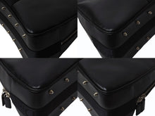 Load image into Gallery viewer, Christian Dior クリスチャンディオール ハンドバッグ 01-MA-0093 トロッター柄 レザー ラインストーン ブラック ガリアーノ期 美品 中古 4b002888