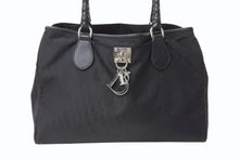 Load image into Gallery viewer, Christian Dior クリスチャンディオール ハンドバッグ 07-BO-1026 トロッター柄 ナイロンキャンバス レザー ガリアーノ期 美品 中古 4b002891