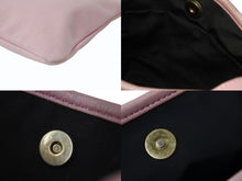 Load image into Gallery viewer, YVES SAINT LAURENT rive gauche イヴサンローラン ショルダーバッグ YSLロゴ キャンバス 斜め掛け ピンク 良品 中古 4b002894