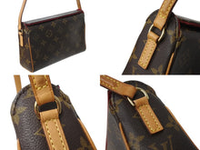 Load image into Gallery viewer, LOUIS VUITTON ルイヴィトン ハンドバッグ レシタル モノグラムキャンバス M51900 ゴールド金具 ブラウン 美品 中古 4b002895