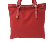 Load image into Gallery viewer, YVES SAINT LAURENT イヴサンローラン YSLロゴ リヴゴーシュカハラトート ハンドバッグ 121631 ワインレッド 美品 中古 4b002898