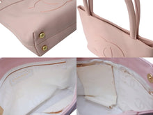 Load image into Gallery viewer, CHANEL シャネル ハンドバッグ ココマーク 9番台 キャビアスキン ココマーク パッチ ピンク ゴールド金具 イタリア製 美品 中古 4b002900