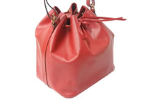 画像をギャラリービューアに読み込む, LOUIS VUITTON ルイヴィトン エピ ノエ 巾着ショルダーバッグ M44007 カスティリアンレッド レザー ゴールド金具 美品 中古 4b002903
